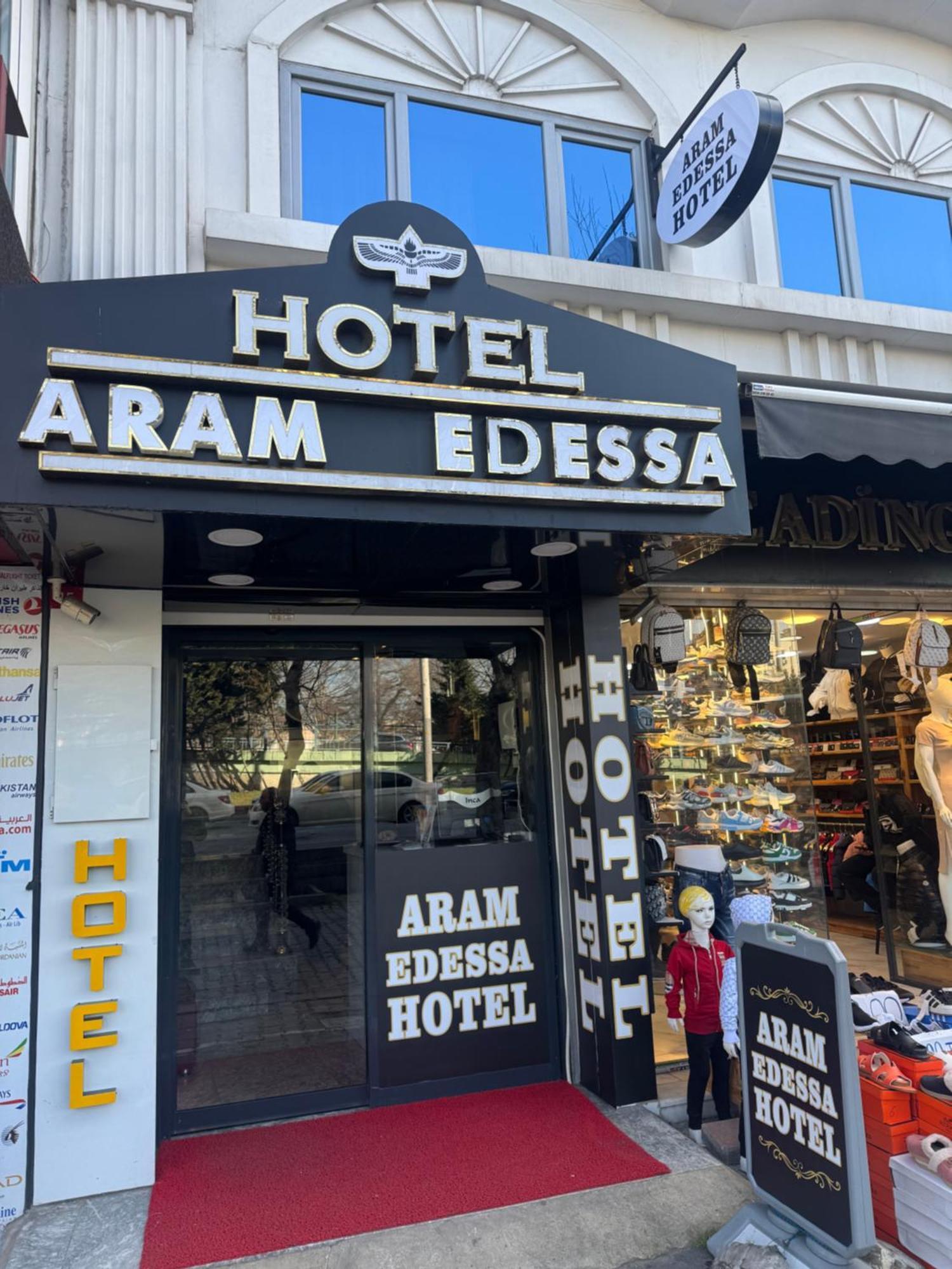 Aram Edessa Hotel Стамбул Экстерьер фото